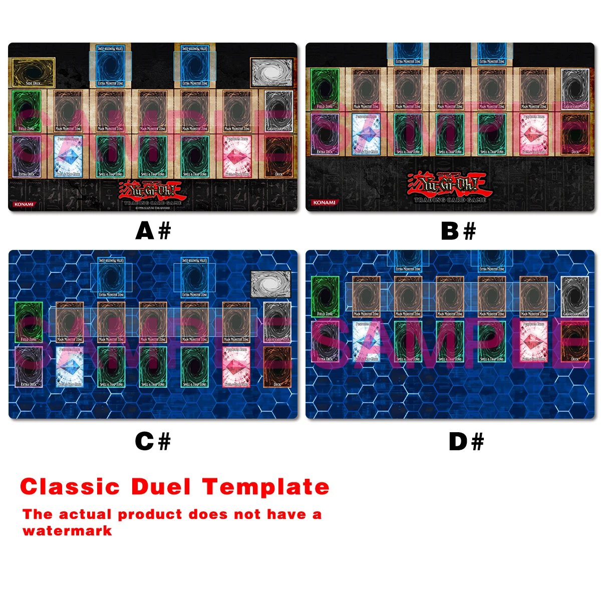 Board Game History - YuGiOh Classic Mat Board Game Duel
