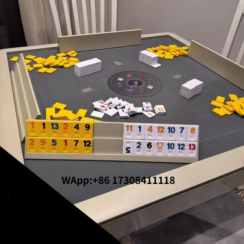 Board Game Electronic Table - Inean Play Automatic Shuffle Okey Rummy