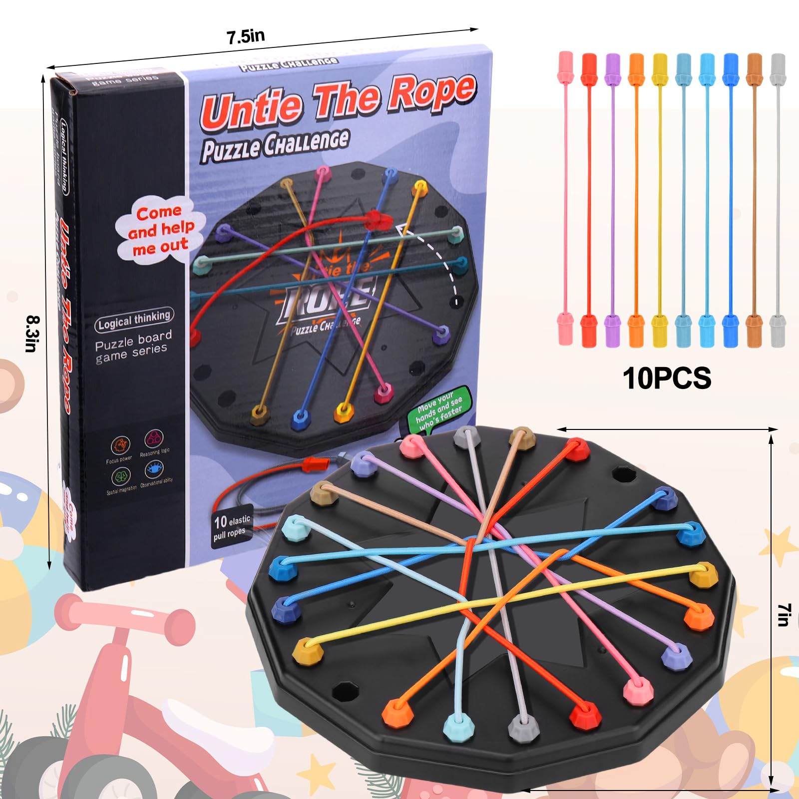Kids Untie The Rope Board Game - Board Game Ranking review and price
