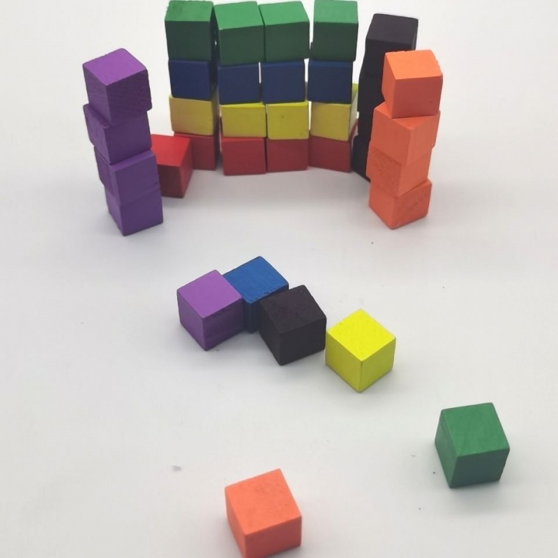 100Pcs/lots 10mm Wood Cubes Co - Board Game Verdant review and price