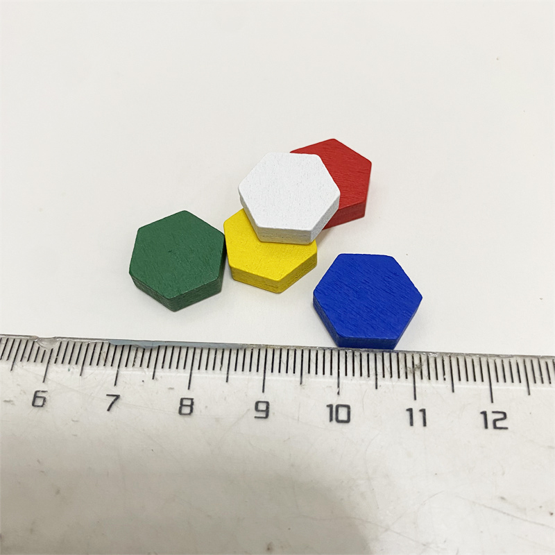 50 Pieces Wooden Hexagonal Pri - Board Game Verdant review and price