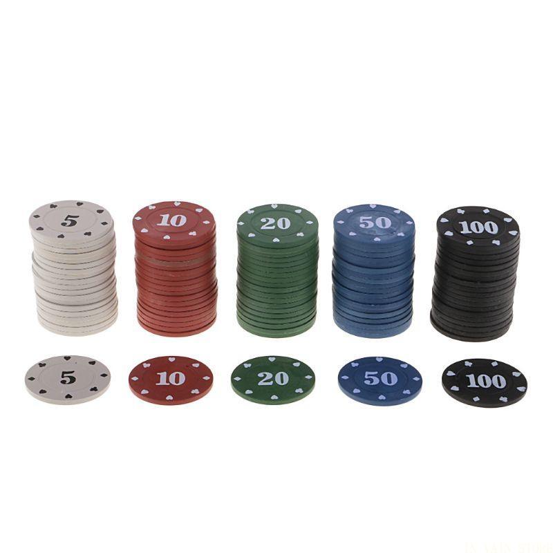 M5TC 100x Board Game Chips Cas - Board Game Vault review and price