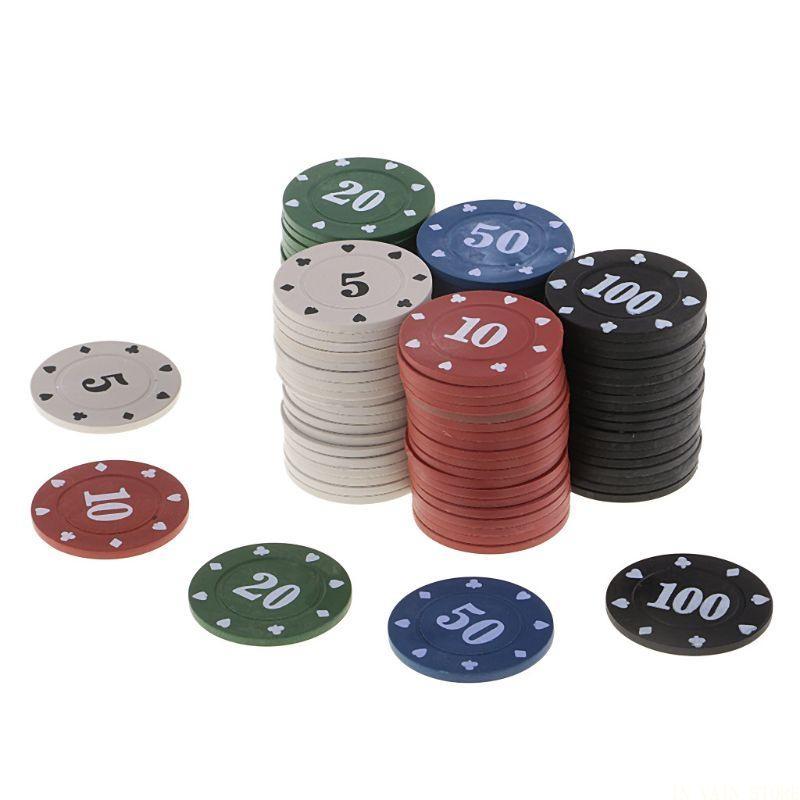 M5TC 100x Board Game Chips Cas - Board Game Vault review and price