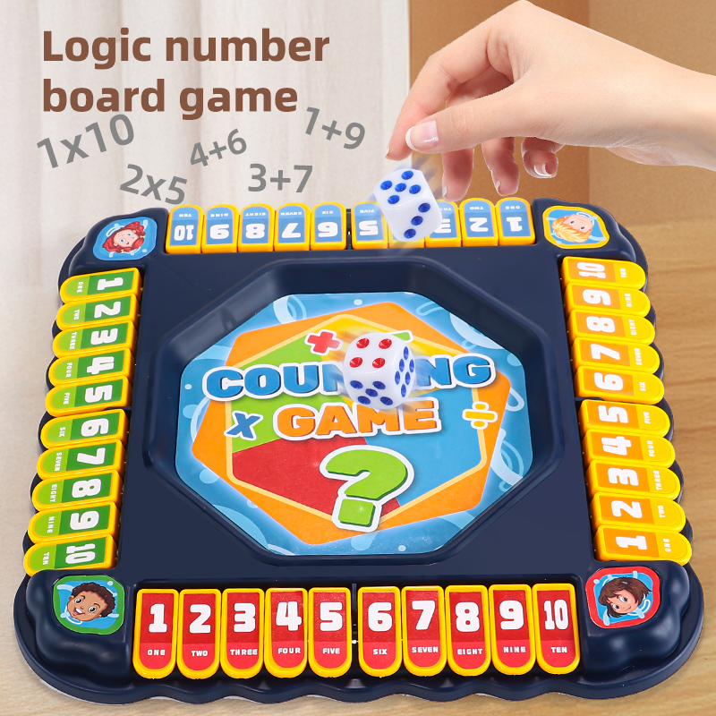 Blue Number Flip Tabletop Game - Board Game Recommendation review and price