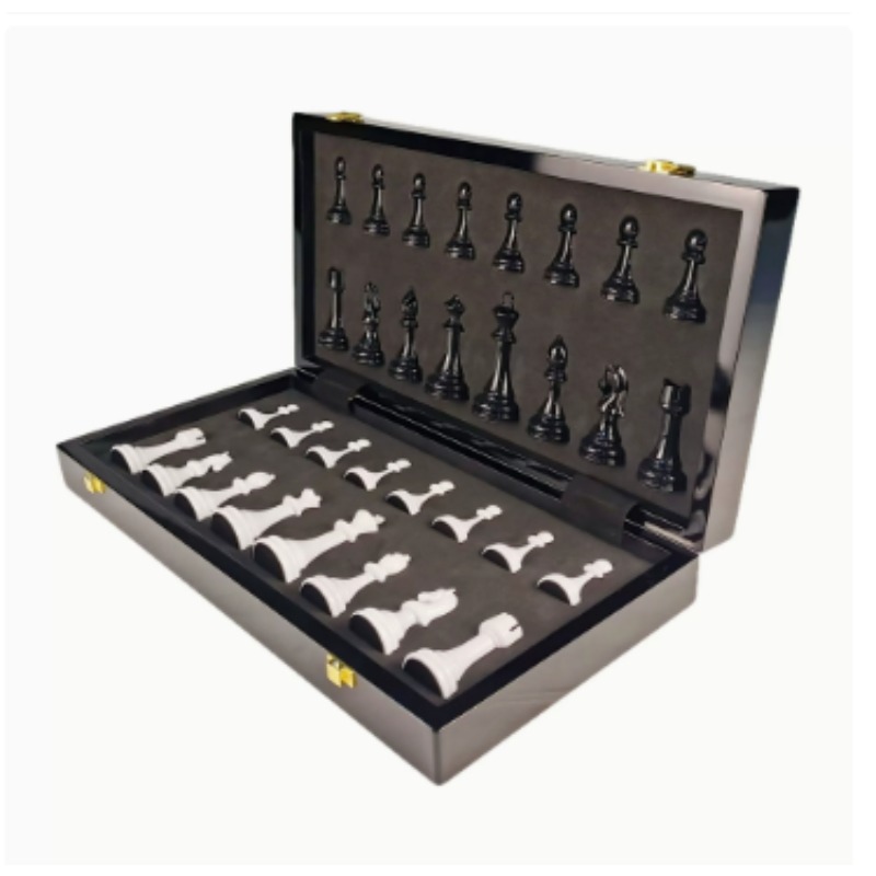 High-End Solid Wood Marble Pat - Game Storage Box review and price