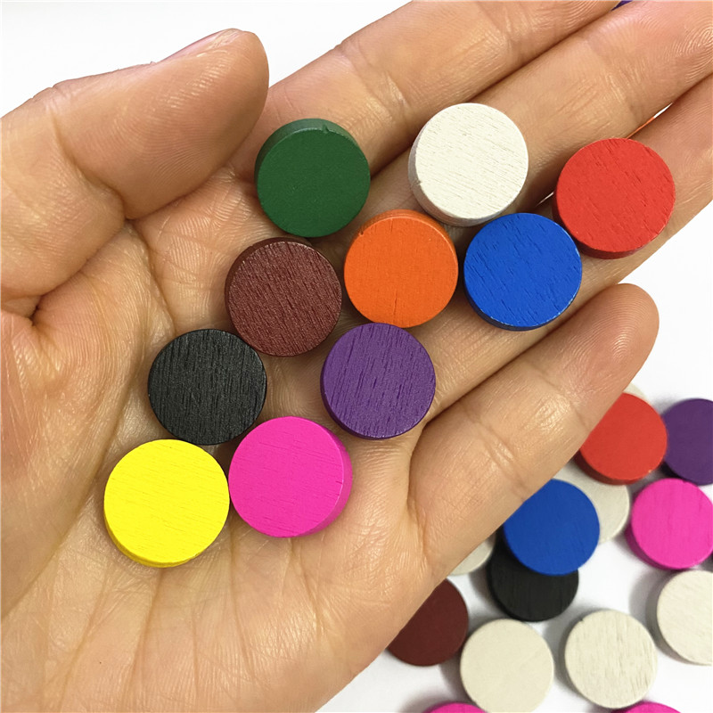 50pieces 15*5MM 11 Colors Wood - Board Game Verdant review and price