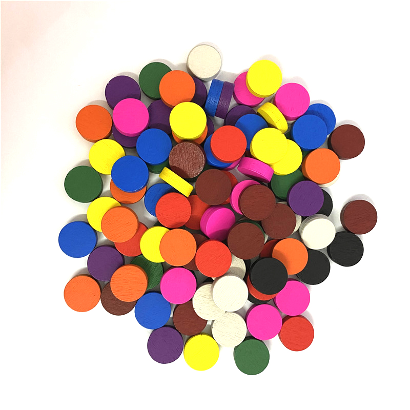 50pieces 15*5MM 11 Colors Wood - Board Game Verdant review and price