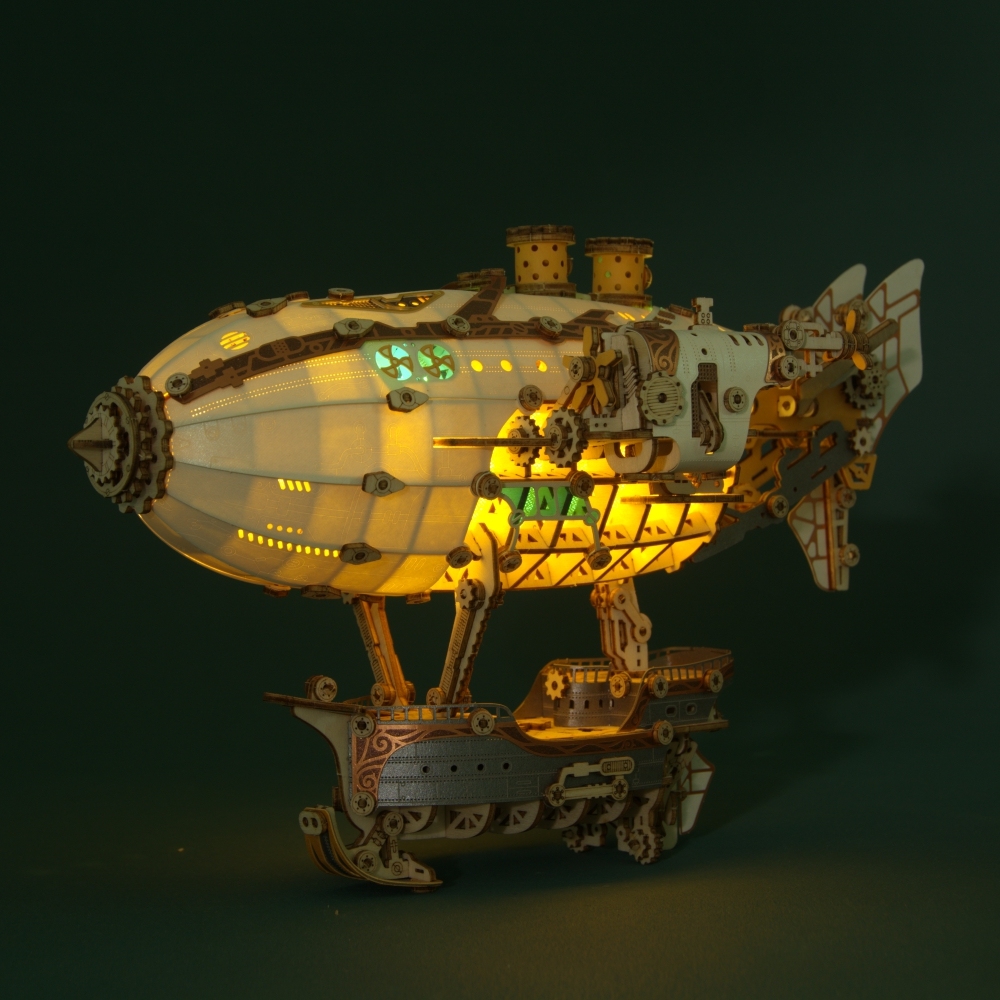 How Cat Wooden Airship 3D Wood - Miniature Terrain Set review and price