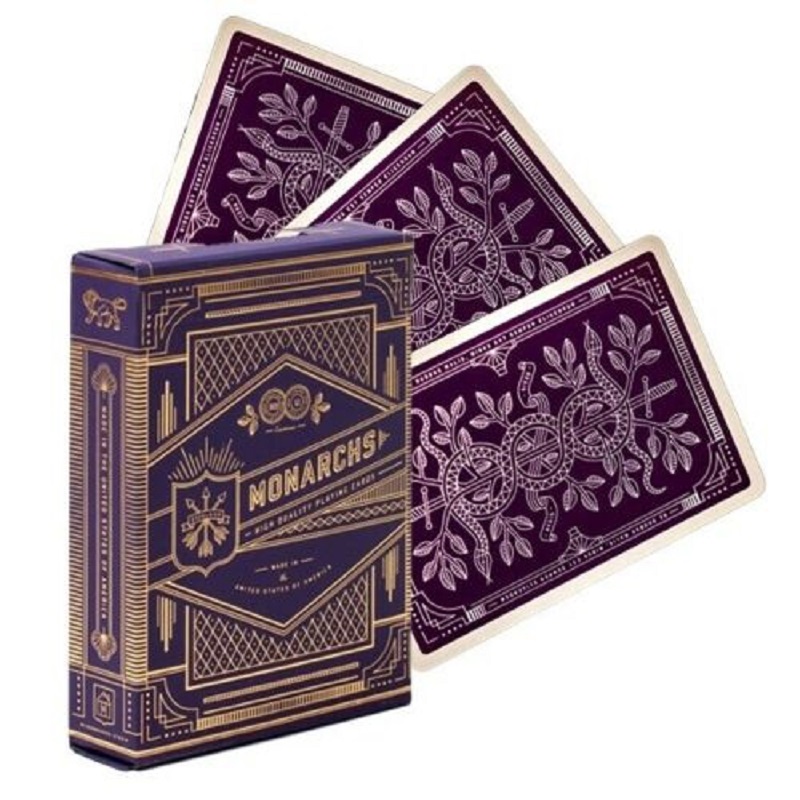 Purple Monarch Playing Cards b - Board Game Recommendation review and price