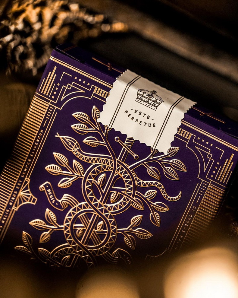 Purple Monarch Playing Cards b - Board Game Recommendation review and price
