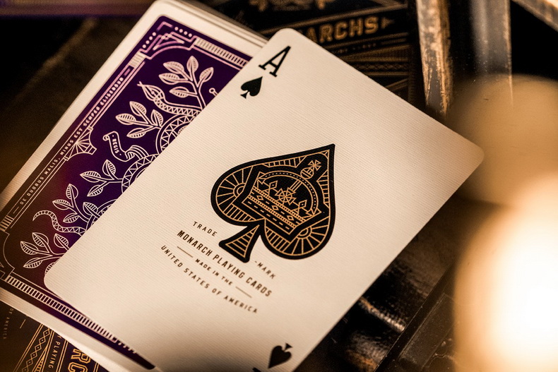 Purple Monarch Playing Cards b - Board Game Recommendation review and price