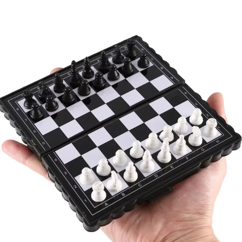 Mini Magnetic  Chess Set  Fold - Board Game Quacks review and price