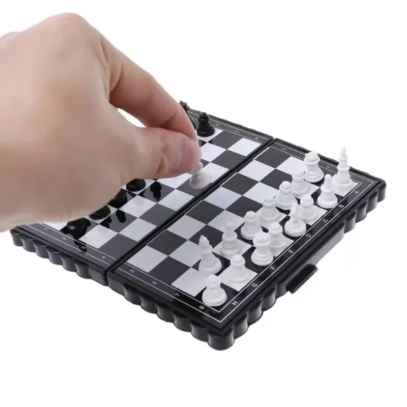 Mini Magnetic  Chess Set  Fold - Board Game Quacks review and price