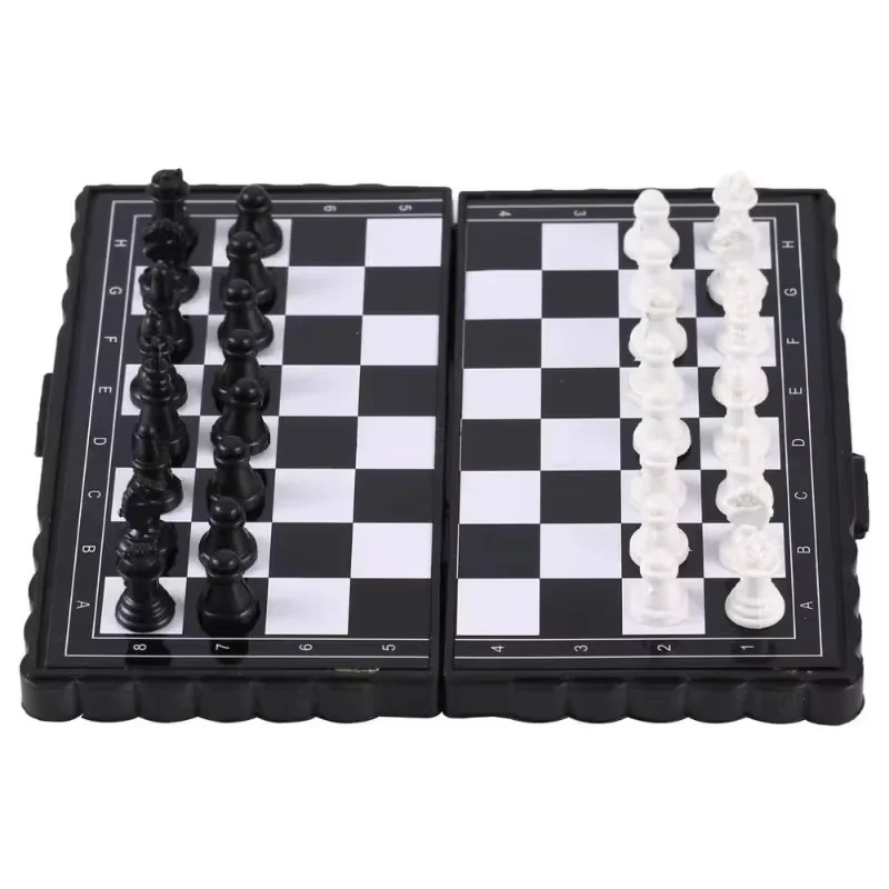 Mini Magnetic  Chess Set  Fold - Board Game Quacks review and price