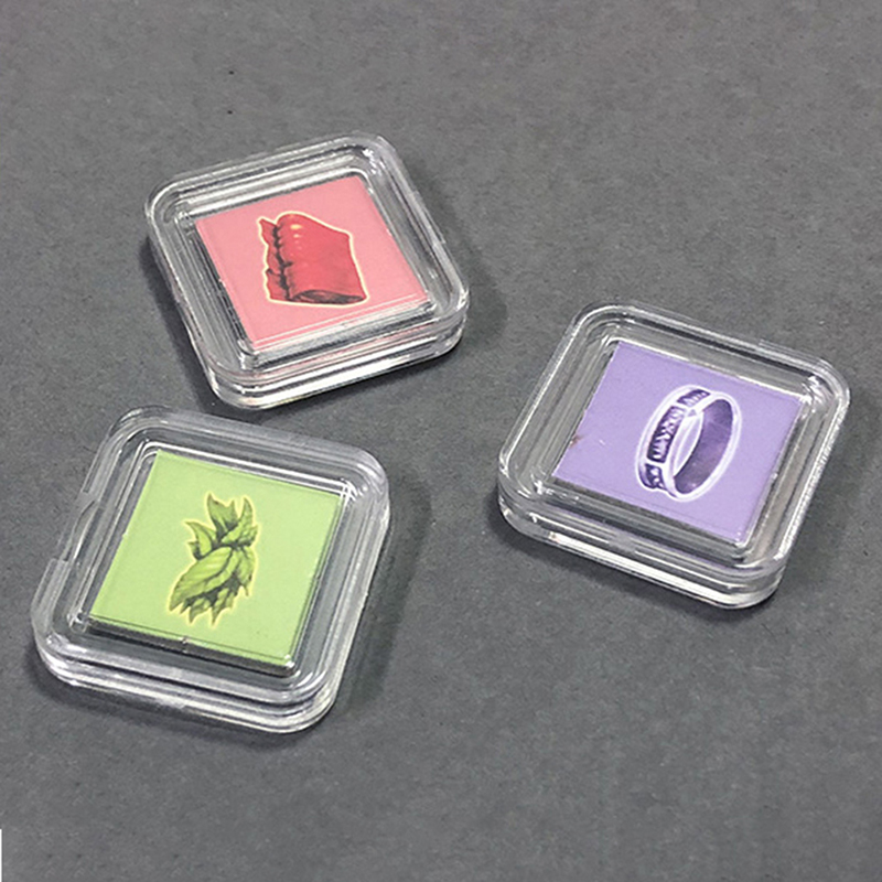 10PCS Square Clear Plastic Pro - Board Game Verdant review and price