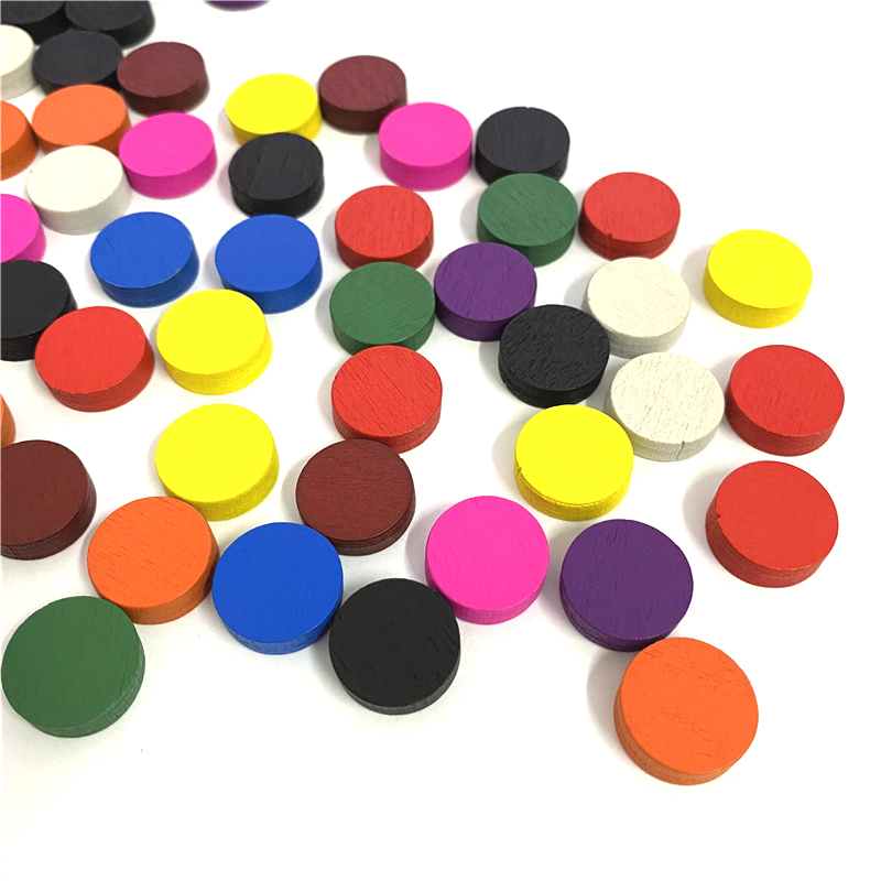 100pieces Diameter 15*5MM Wood - Board Game Verdant review and price