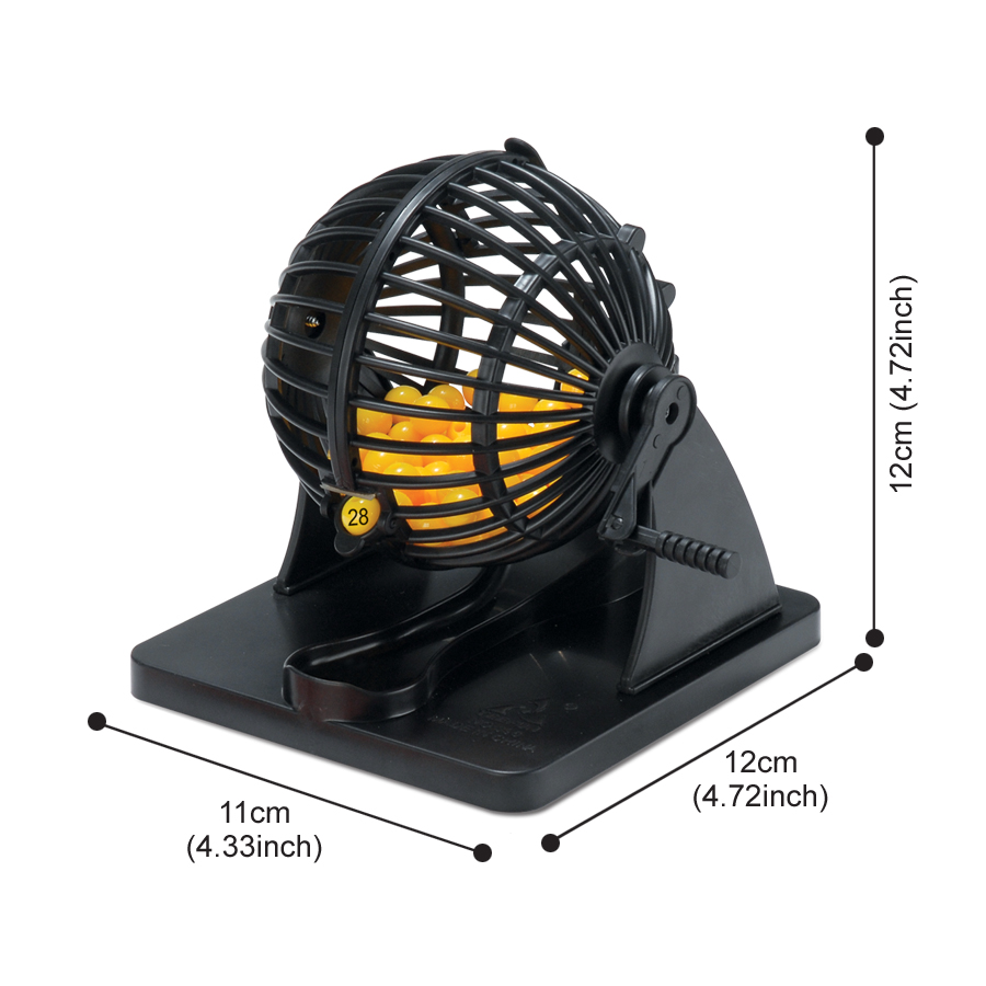 Bingo Lottery Machine Cage Swe - Board Game Electronic Table review and price