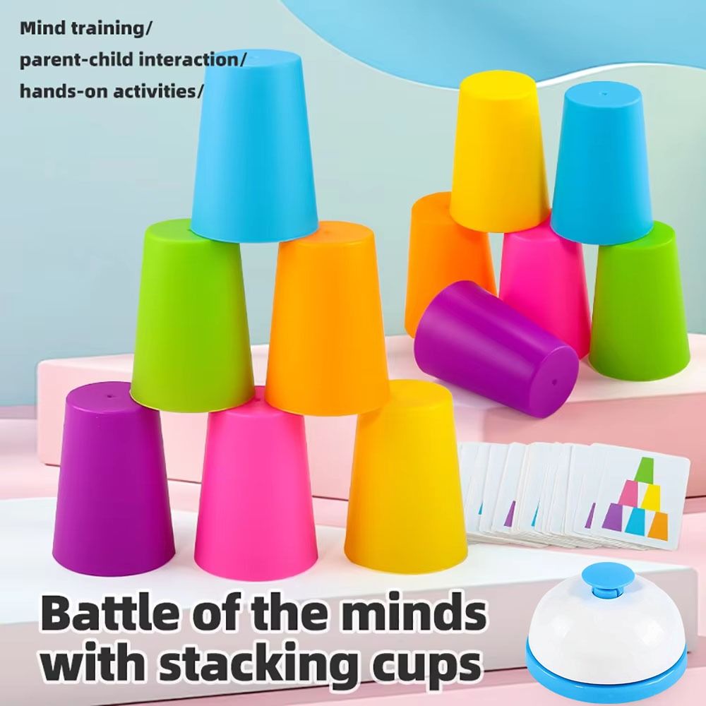 Color Learning Stacking Cup Ga - Board Game Quick review and price