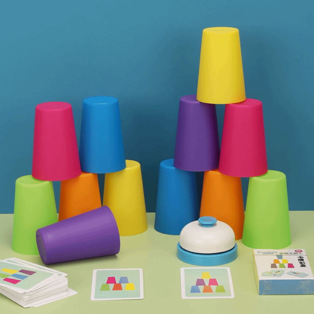 Color Learning Stacking Cup Ga - Board Game Quick review and price
