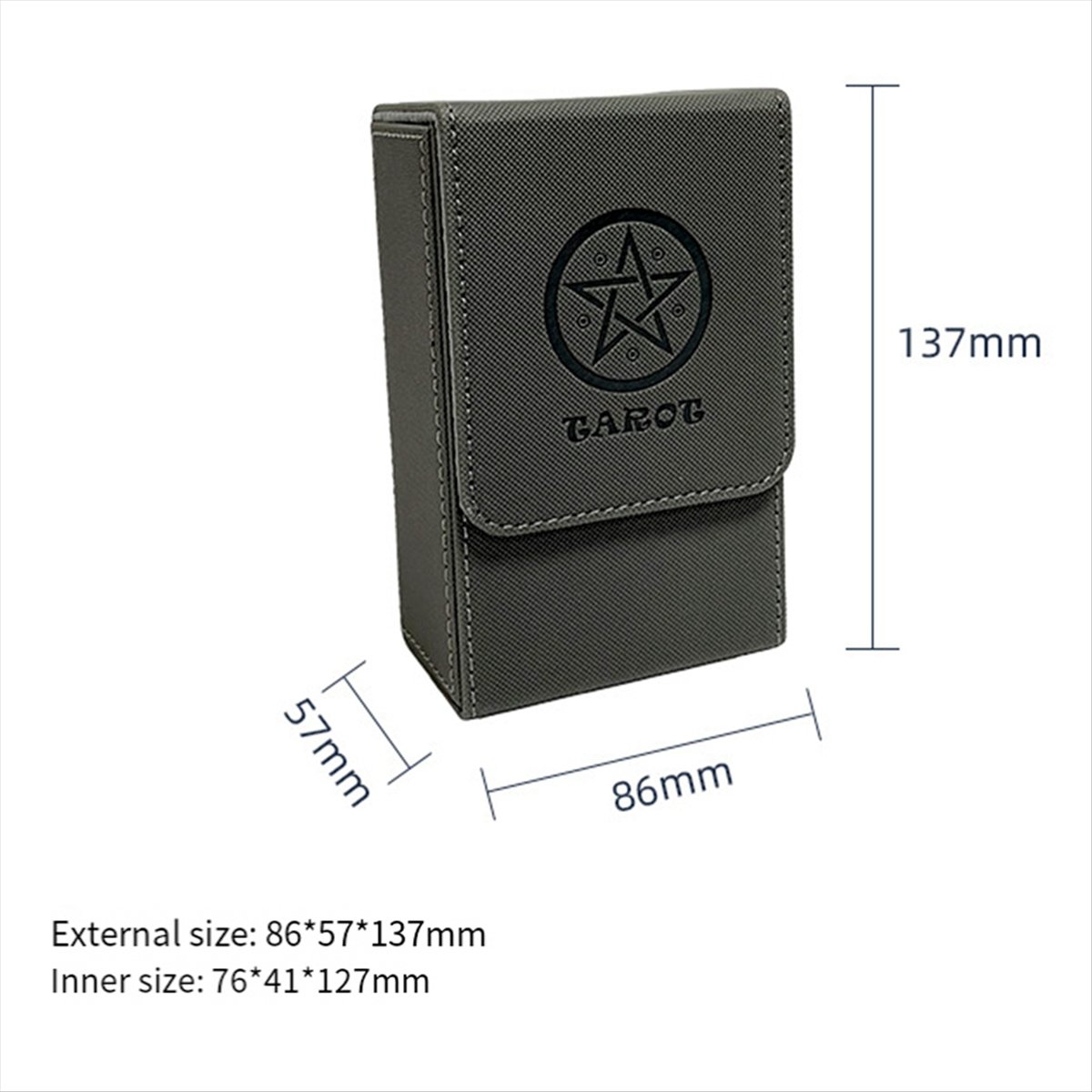 ABST Black Red Pattern Tarot C - Game Storage Box review and price