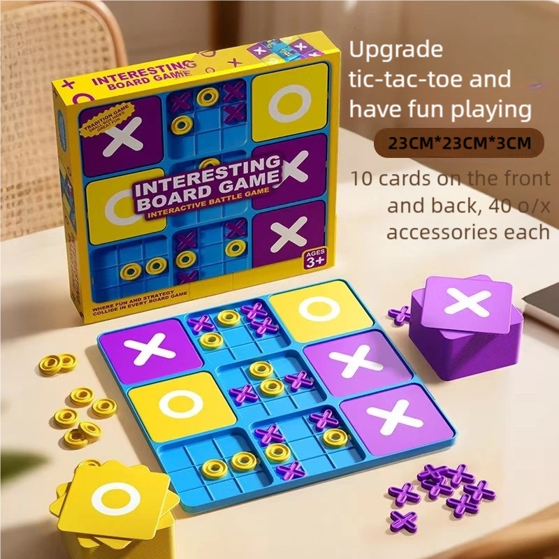 A Nine-Square Xo Tic-Tac-Toe B - Board Game Electronic Table review and price