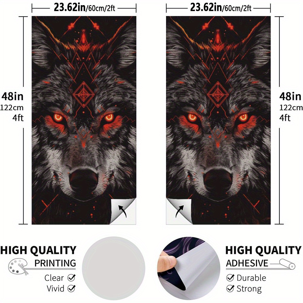 Tech Inspired Blood Eyed Wolf  - Board Game Inspiration review and price