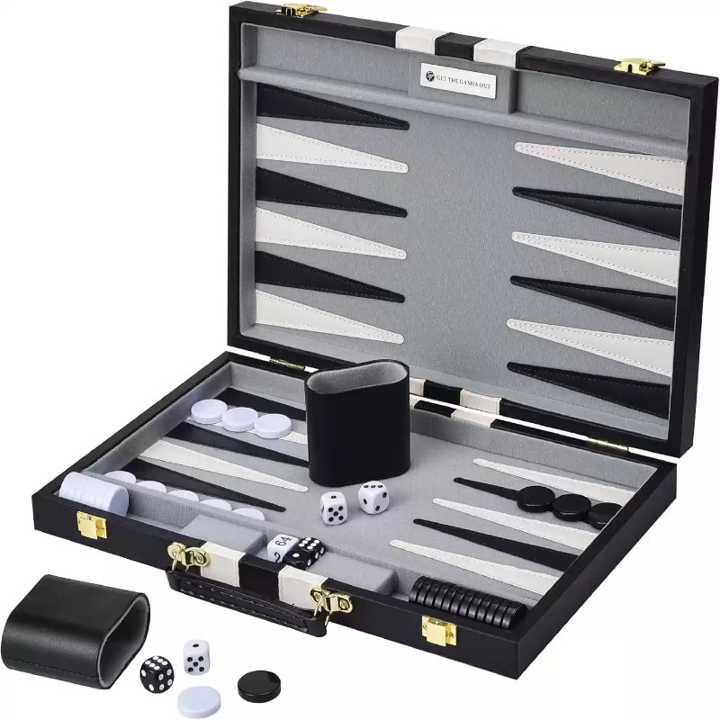 11 Inch PU Leather Chess Set B - Game Storage Box review and price