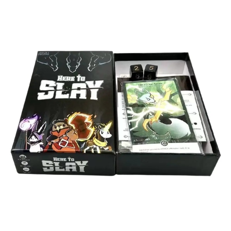 Here to Slay Here to Sleigh Ho - Board Game Here To Slay review and price