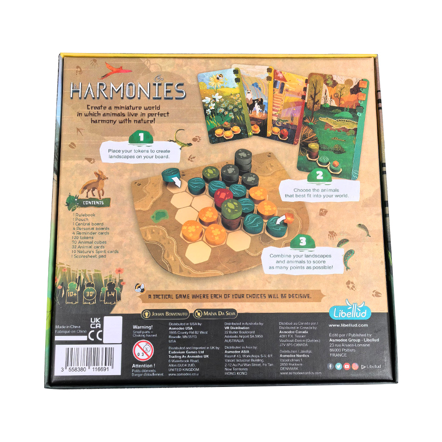 Harmonies - Board Games - Crea - Board Game Recommendation review and price