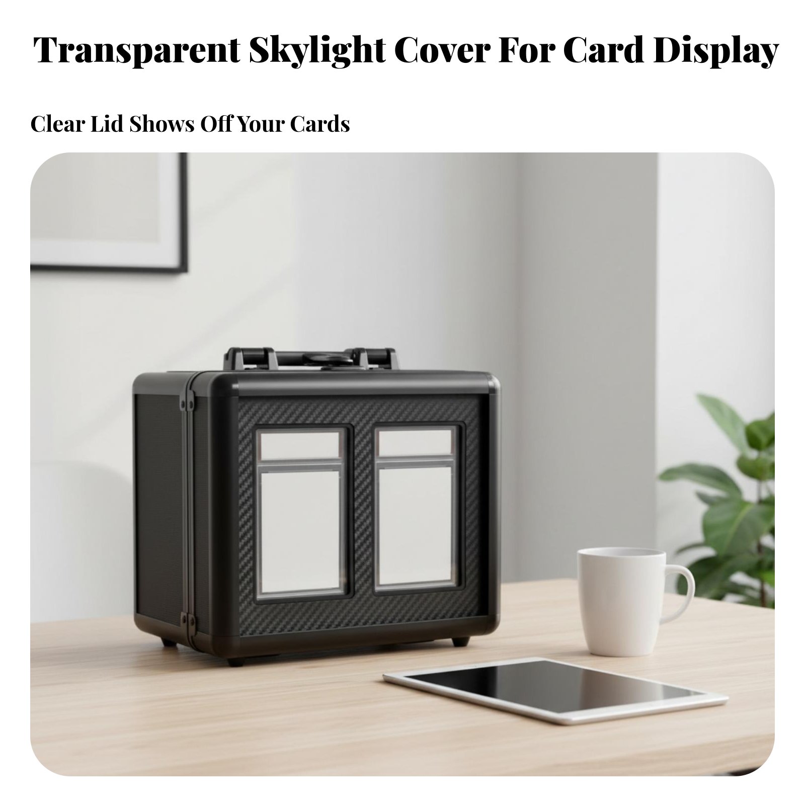PSA Card Display Box Portable  - Game Storage Box review and price