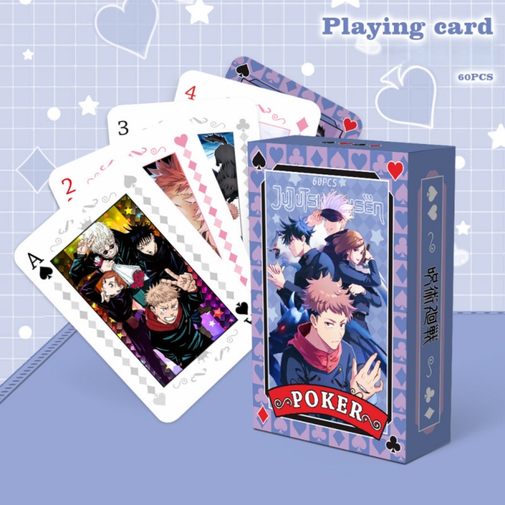 Anime Poker Toy Jujutsu Kaisen - Board Game Naruto review and price