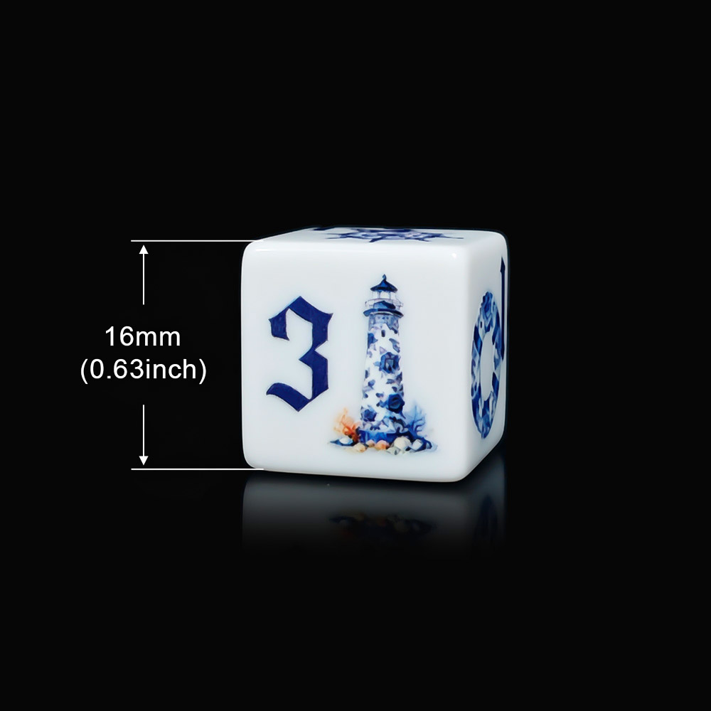 12Pcs Blue Nautical 16MM Print - Board Game Electronic Table review and price