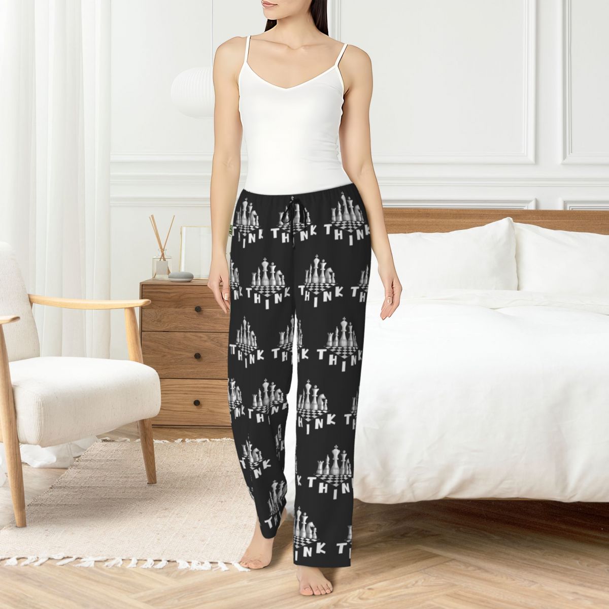 Custom Chess Board Pajama Pant - Board Games review and price