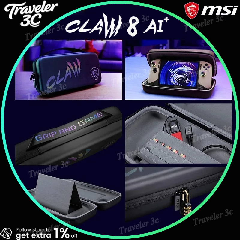 MSI Claw 8 Portable Storage Ba - Board Game Journal review and price