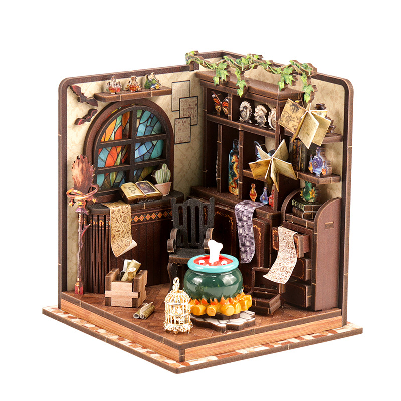 DIY Wooden Miniature Model Kit - Miniature Terrain Set review and price