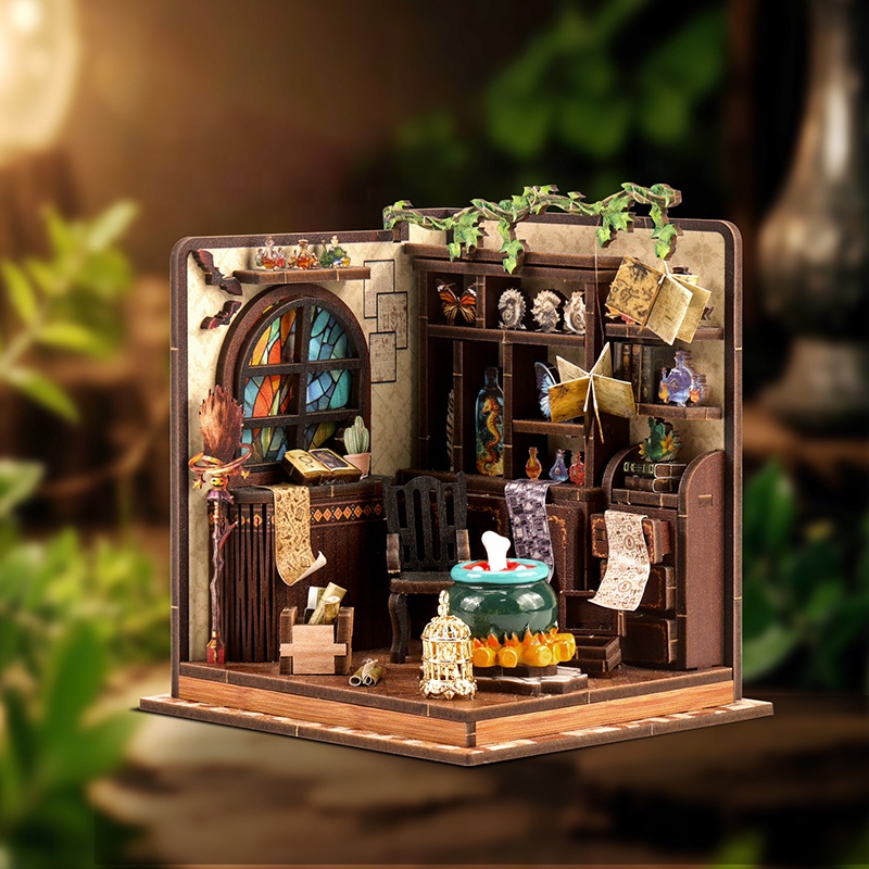 DIY Wooden Miniature Model Kit - Miniature Terrain Set review and price