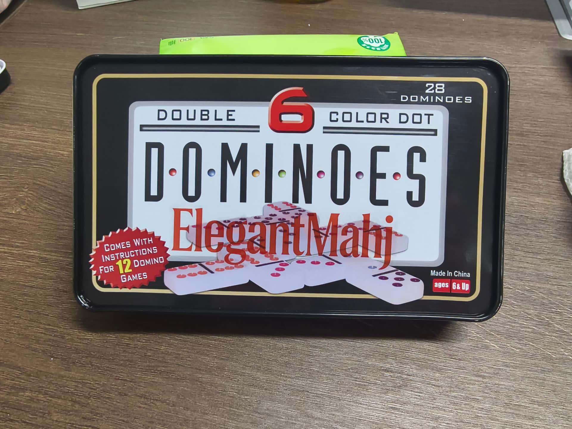 ElegantMahj Double Six Dominoe - Game Storage Box review and price
